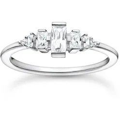 Thomas Sabo TR2347-051-14 Damenring Vintage Silber Weiße Steine, 50/15,9