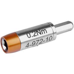 BERNSTEIN Tools for Electronics Bernstein Werkzeugfabrik 4-972 Drehmomentadapter voreingestellt Innen-Sechskant 0.2 Nm (max)