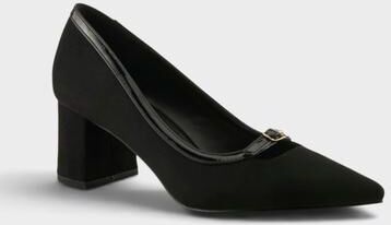 Plus Size Women's Erone Pumps by Roaman's in Black (Size 38 M)