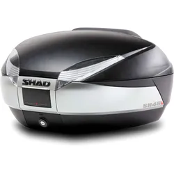 Shad SH48, Topcase - Schwarz/Titan - 48 L