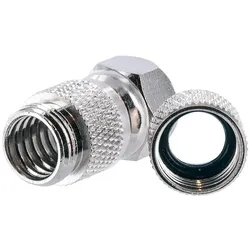 F-Stecker: 7,0mm, Wetterschutz, 2-er Set SCHWAIGER