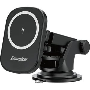Energizer Handyhalterung ECA007, für Auto, mit MagSafe, Magnet und Saugnapf, inkl. 15W Ladefunktion