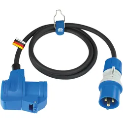 As - Schwabe, Verlängerungskabel, Camping CEE Verlängerung (1.50 m, CEE 16/3)