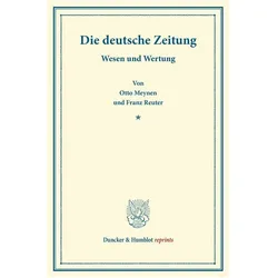Die deutsche Zeitung, Sachbücher von Franz Reuter, Otto Meynen
