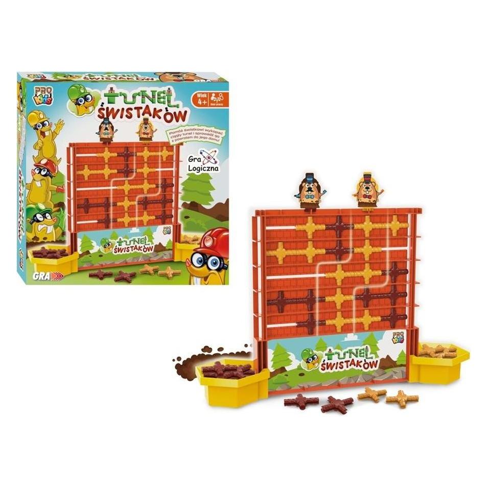 Pro Kids Logikspiel Tunnel der Murmeltiere (2 Spieler) (36018617)