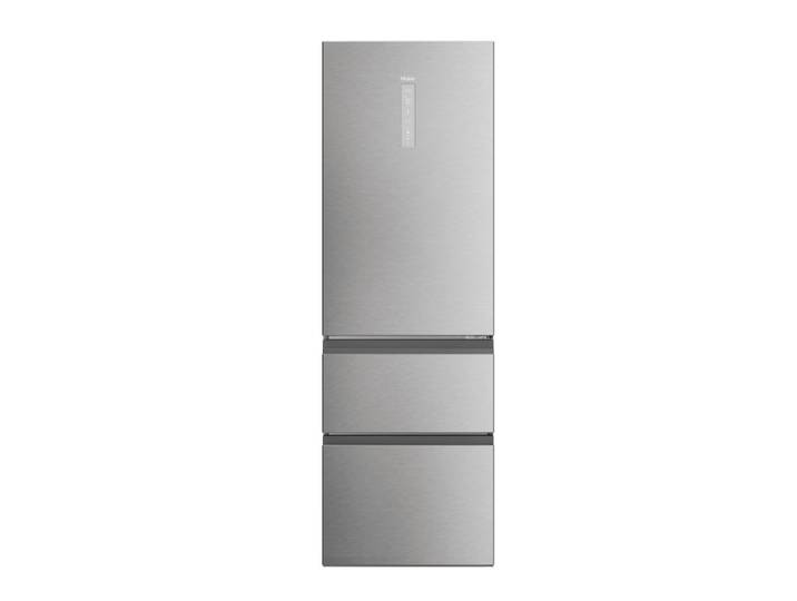 Réfrigérateur Combiné 60cm 360l No Frost Argent - Haier - Htw3618dnmg