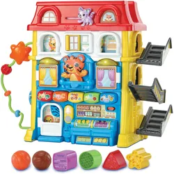 VTech Baby Tierfreunde-Entdeckerhaus – interaktives Lernspielzeug mit Musik, ab 9 Monaten