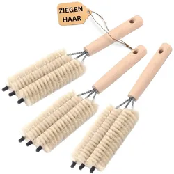 Novaliv 3X Heizkörperbürste Rippenheizkörper Heizungsbürste Heizkörper Reinigungsbürste 25x8x3cm IDEAL als Heizung Reinigungsbürste Rippen 3-Fach Gabel Heizkörper-Staubwedel dustoff