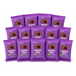 VILGAIN Energy Ball Blaubeere und Apfel 30g | 14 Beutel Box