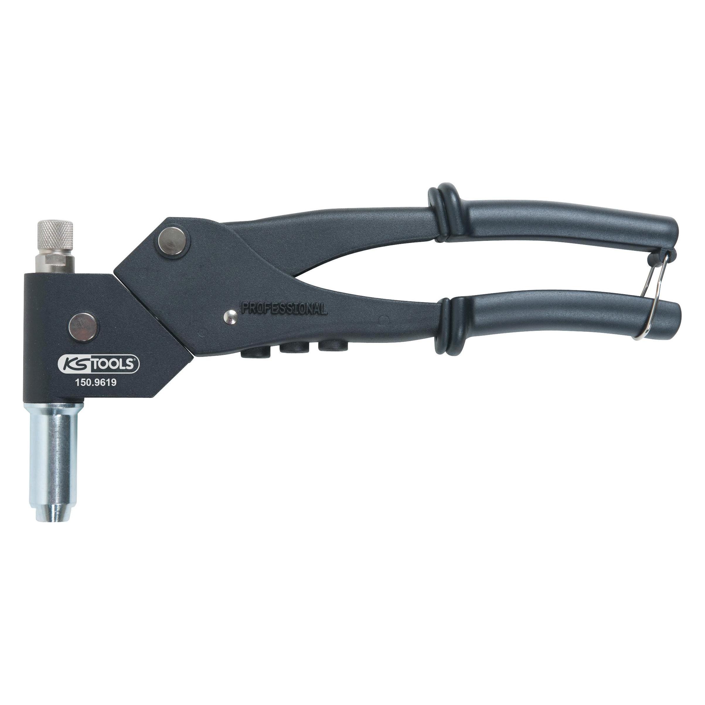 KS Tools Handnietzange 360° drehbarer Kopf (290 mm) (150.9619)