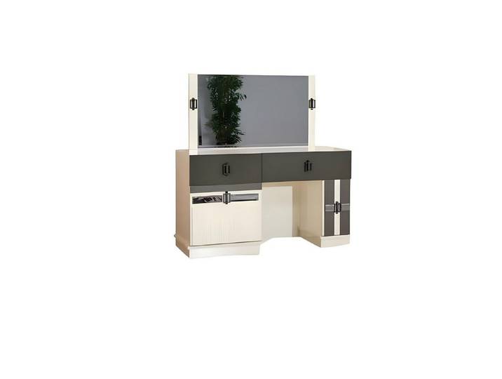 Xlmoebel Schminktisch Eleganter Schminktisch mit Spiegel und hochwertiger Verarbeitung (Schminktisch, Schminktisch mit Spiegel), Hergestellt in Europa