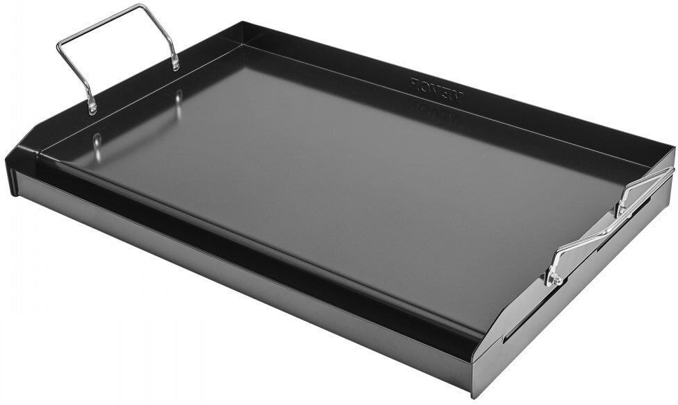 VEVOR Carbon Steel Grill Pan Black 61cm x 35.6cm