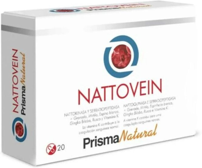 Prisma Natural Nattovein 20 Caps
