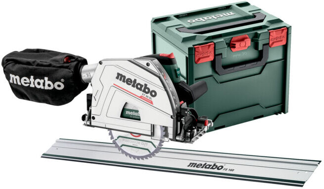 Metabo Scie plongeante KT 66 BL (691219000) avec rail de guidage FS 160, metaBOX 340 (691219000)