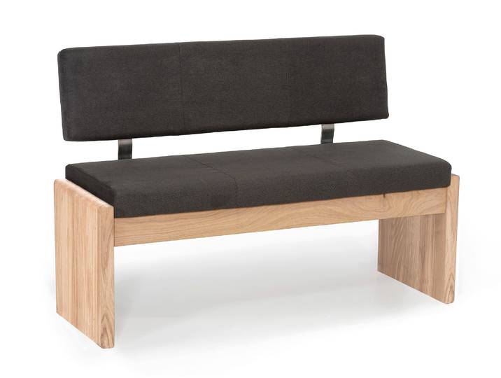 SIRION Sitzbank / Truhenbank aus Eiche, Material Massivholz /