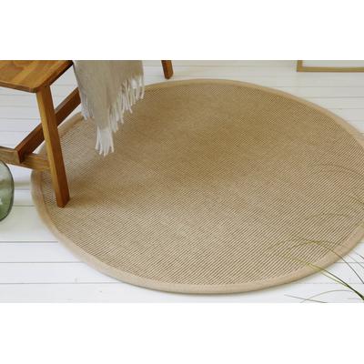 Teppich OTTO HOME "Liora, Juteteppich, auch als Läufer", braun, H:5mm Ø:120cm, Jute, Teppiche, Teppich, Flachgewebe, Jute in Sisal Optik, Esszimmer, Flur, uni farben