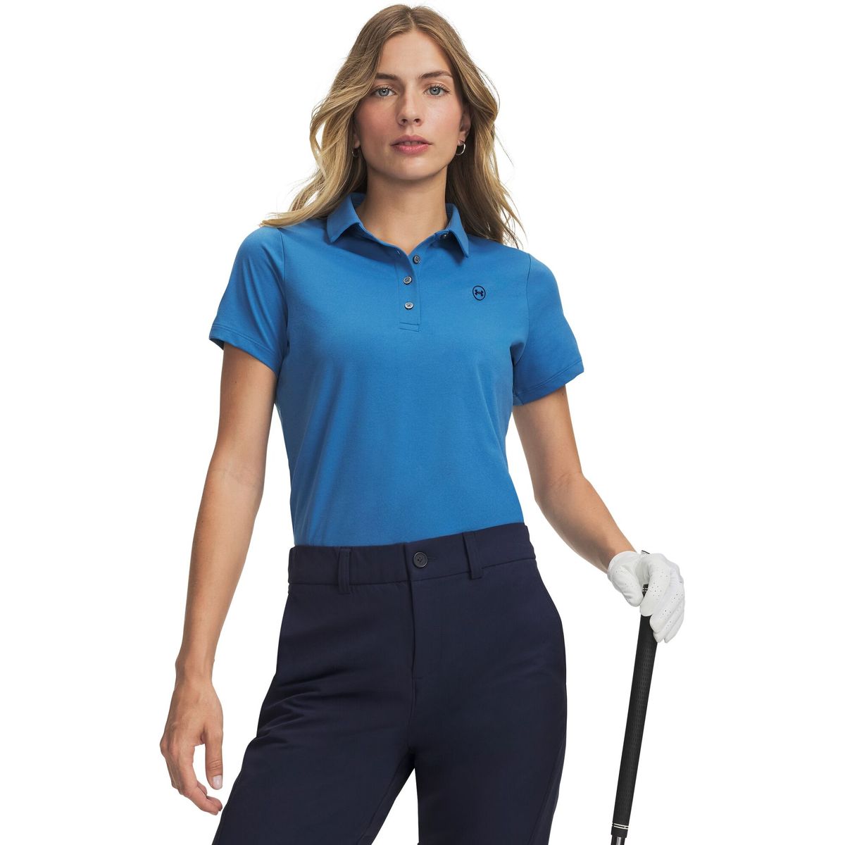 Under Armour Armourdry SS Polo blue midnight navy (430) M 6009805-430-MD