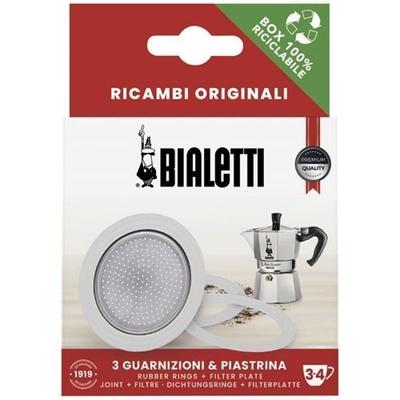 Bialetti 0800033 Dichtung Filter für u.a. Moka Express 3/4 Tassen Espressokocher