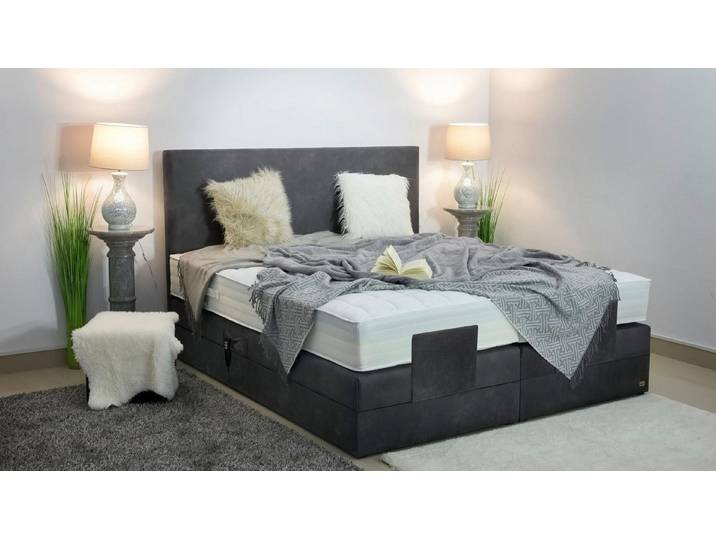 PAARA Boxspringbett Florenz elektrisch verstellbar mit Motor alles, mit einzigartigem Belüftungssystem