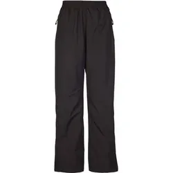 KILLTEC Kinder Regenhose mit Reißverschluss am Bein, packbar Airiko Jr, Größe 152 in Schwarz Schwarz