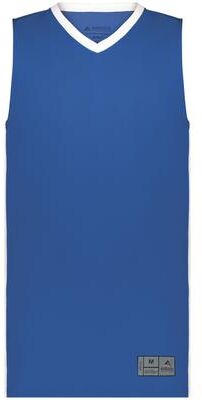 Augusta Sportswear AS6886 Athletic Men's Match-Up Basketball Jersey T-Shirt in Royal/White size 3XL   Polyester 6886