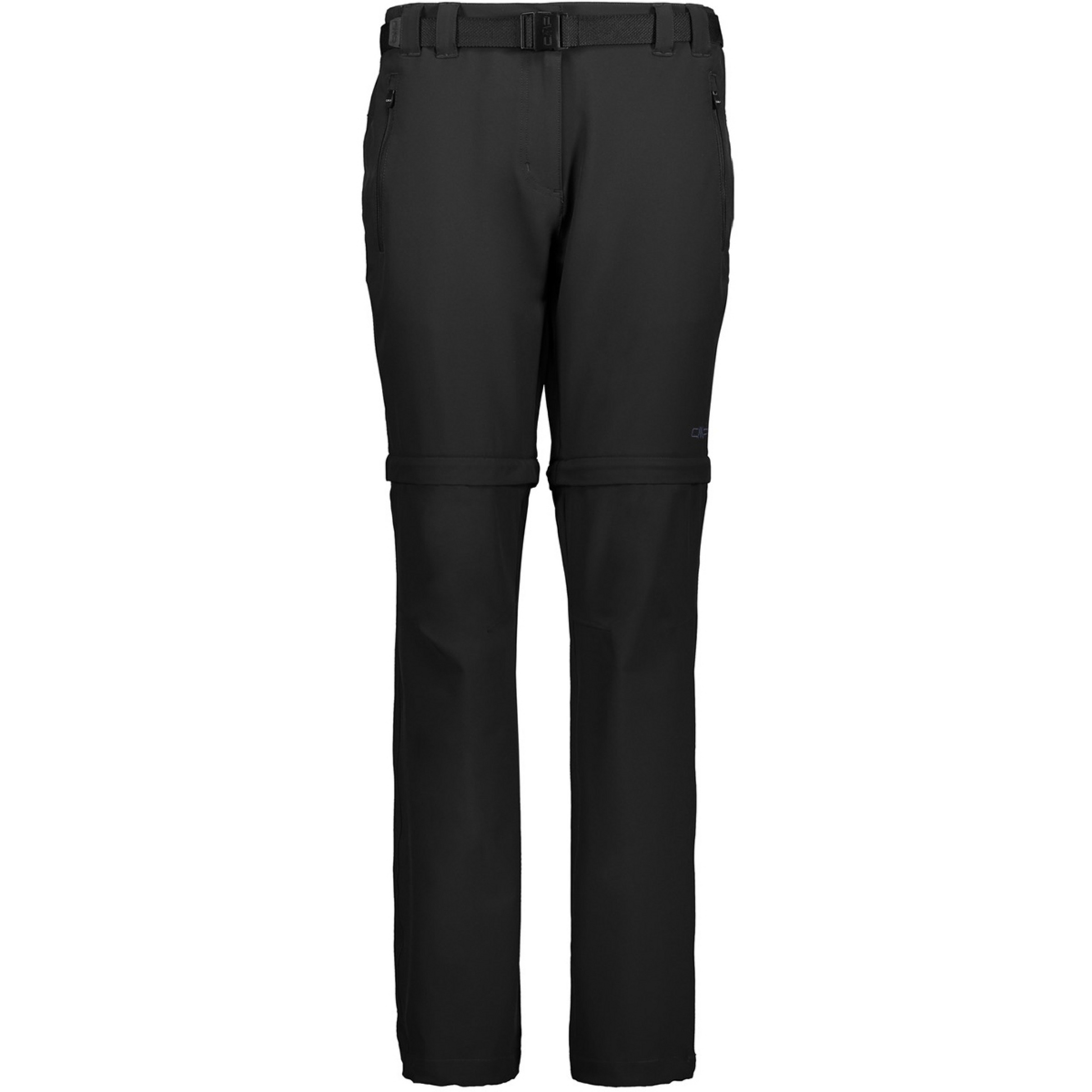 CMP Long Zip Off Hose Damen Zip-Hosen schwarz Größe L Trekking Schnell trocknend
