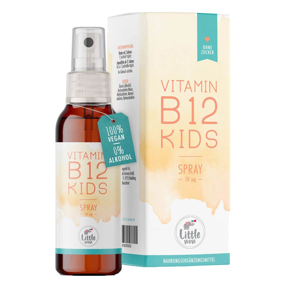 Good Goods Germany GmbH Little Wow Vitamin B12 Kids Mundspray Kinder Vegan 17942255
