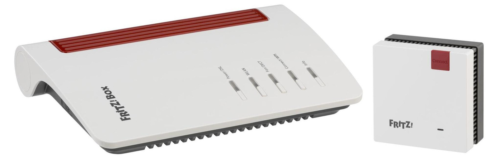 AVM FRITZ! 7530AX router en FRITZ! 1200AX repeater set