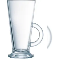 aro Teeglas / Milkshakeglas mit Griff, Glas, 29 cl, 6 Stück