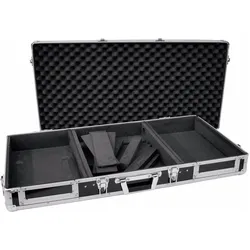 Roadinger Universal-Konsole DIGI-1 2xCD/1xM-12 sw (Universal), Audio Racks + Cases, Silber, Schwarz