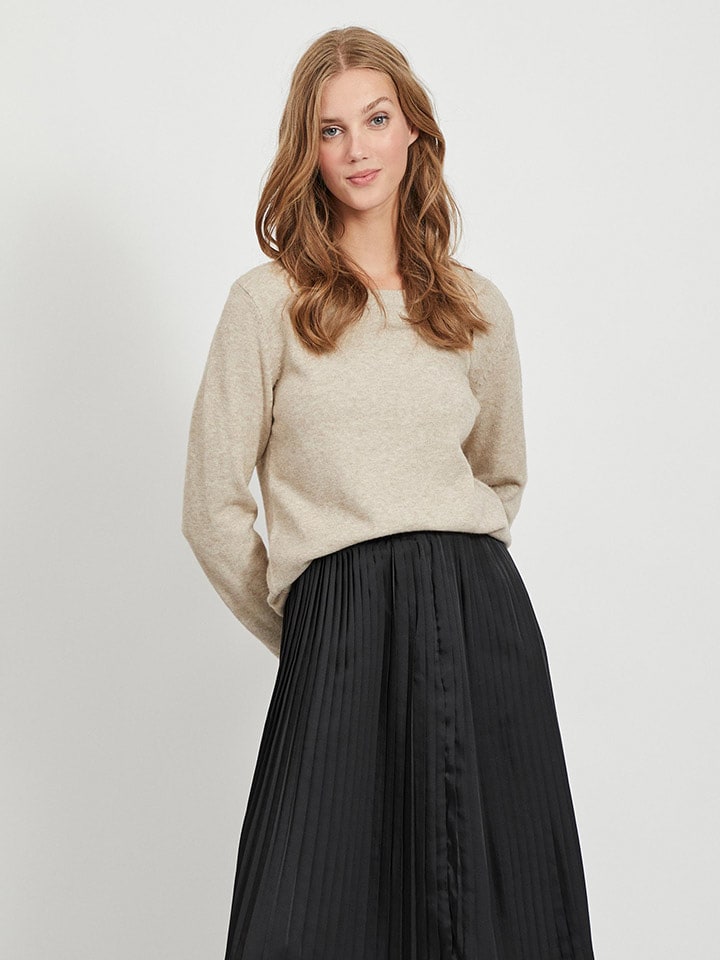 Vila Pullover in Beige - M