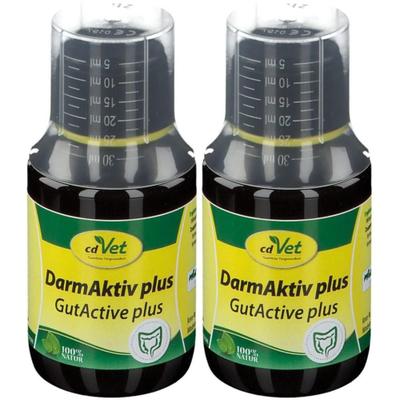 Darmaktiv plus flüssig f.Hunde/Katzen 2x 2x100 ml Flüssigkeit