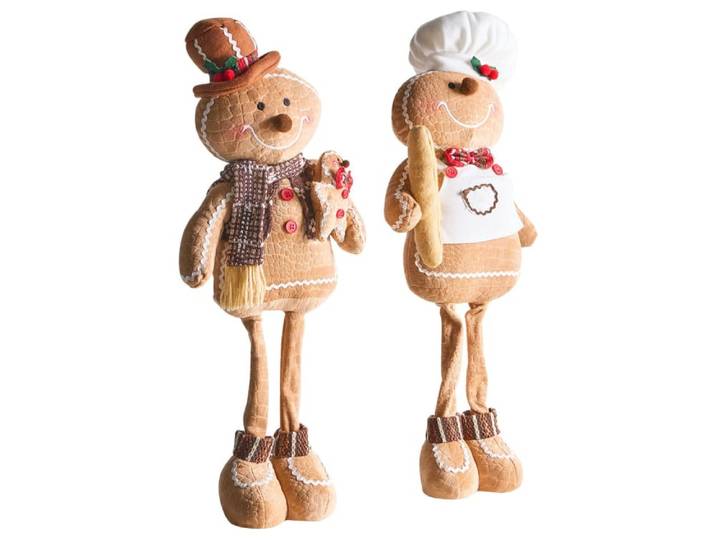 Accessoire décoratif en tissu marron