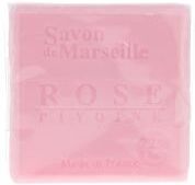 Estipharm Savon de Marseille Rose Pivoine 72% huile 100 g - Pain 100 g