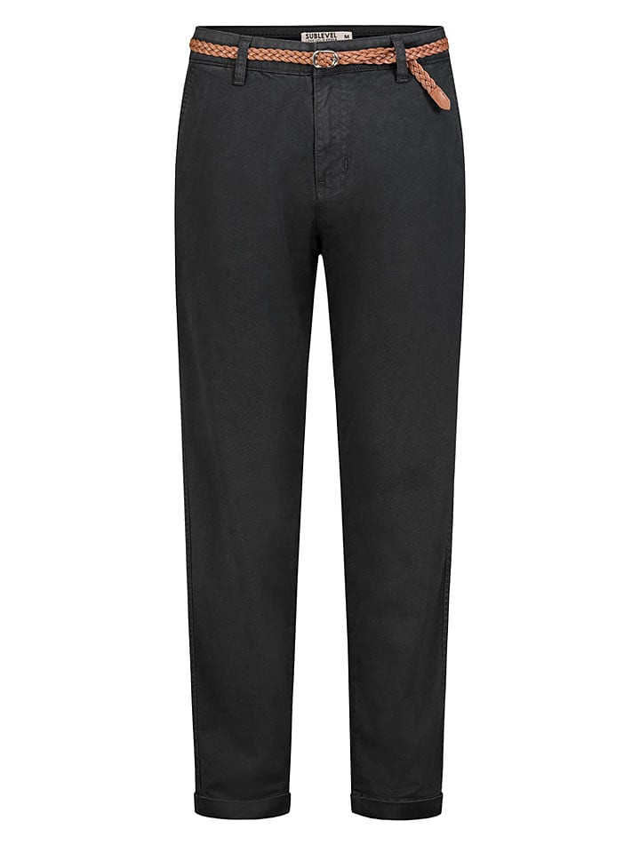 Sublevel Chino in Schwarz - S