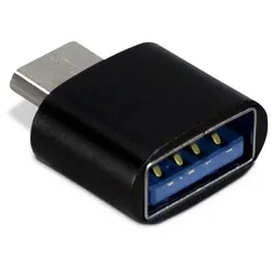 Inter-Tech 88885461 Kabeladapter USB Type C USB Type A Schwarz