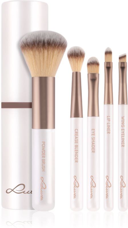 Luvia Cosmetics Travel Set Macchiato Børstesæt Rejse 5 stk.