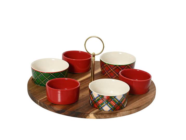 Snackschalenset, Mehrfarbig, Keramik, 29 cm, Geschirr, Schalen & Schüsseln, Snackschalen