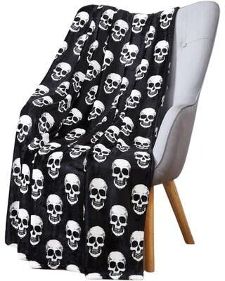 Shop Station Black Bat Throw Blanket Soft Bat Throw Blanket Flannel Gothic Fleece For Sofa, Bed & Travel b 27.56 39.37 In