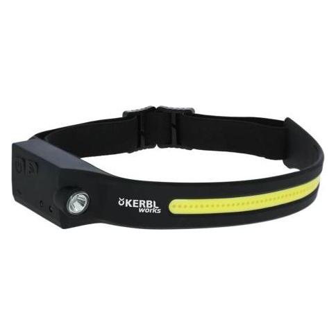 Kerbl LED Kopflampe HeadFire 280 sensor mit Sensor, wiederaufladbar, 0,8 mAh (280 lm) (345629)