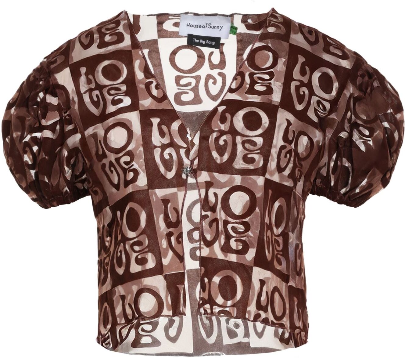 House Of Sunny Camisa Mujer Marrón 34,36,38,40 Mujer