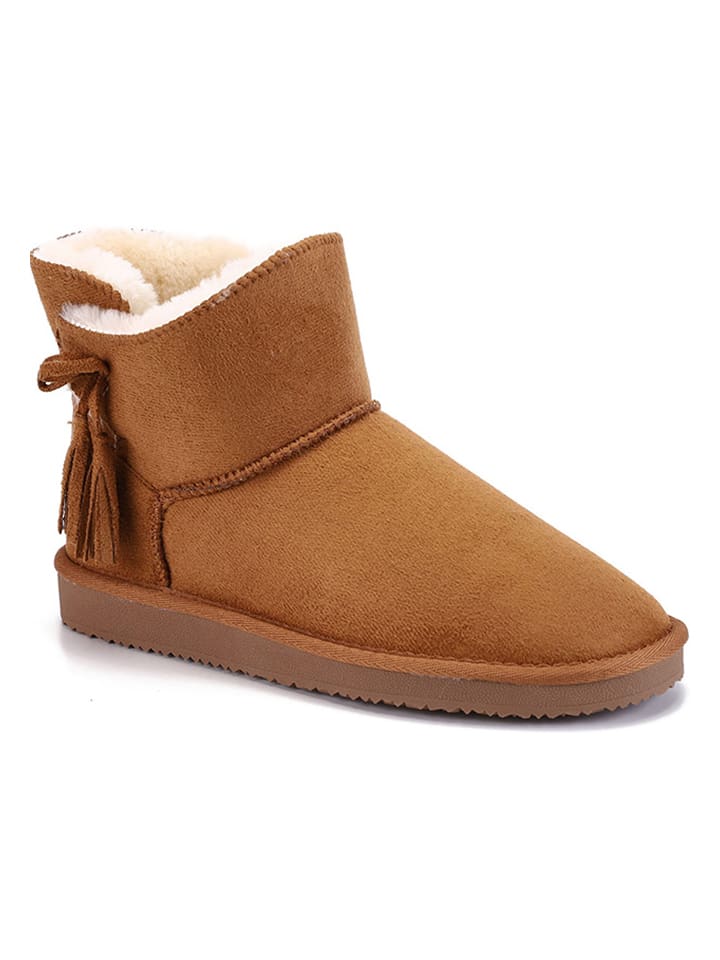 ISLAND BOOT Winterboots "Cullen" in Hellbraun - 37