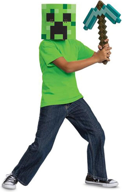 Kit enfant Pioche et masque Minecraft - Disguise