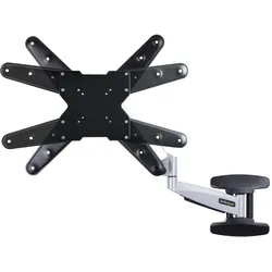 StarTech TV-Wandhalterung (Wand, 30 kg, 23" - 55"), TV Wandhalterung, Silber, Schwarz
