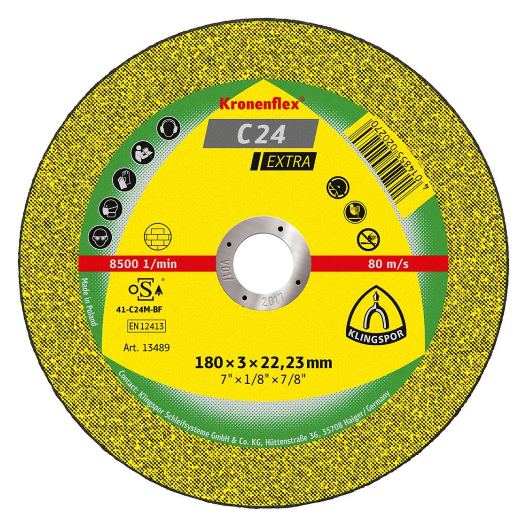 Klingspor Trennscheibe C 24 Extra Ø 115x22,23 mm (229127)