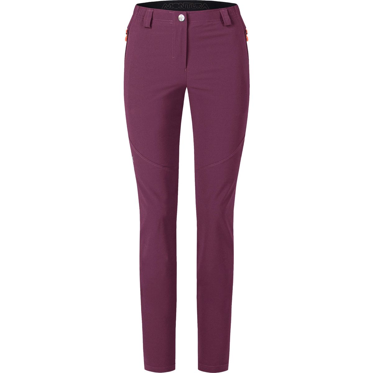 Montura Focus Pants Woman vinaccia/melon (14354) XS MPLG16W-TS576-14354-XS