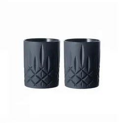 Nachtmann Whiskybecher Noblesse 2tlg. Glas Schwarz