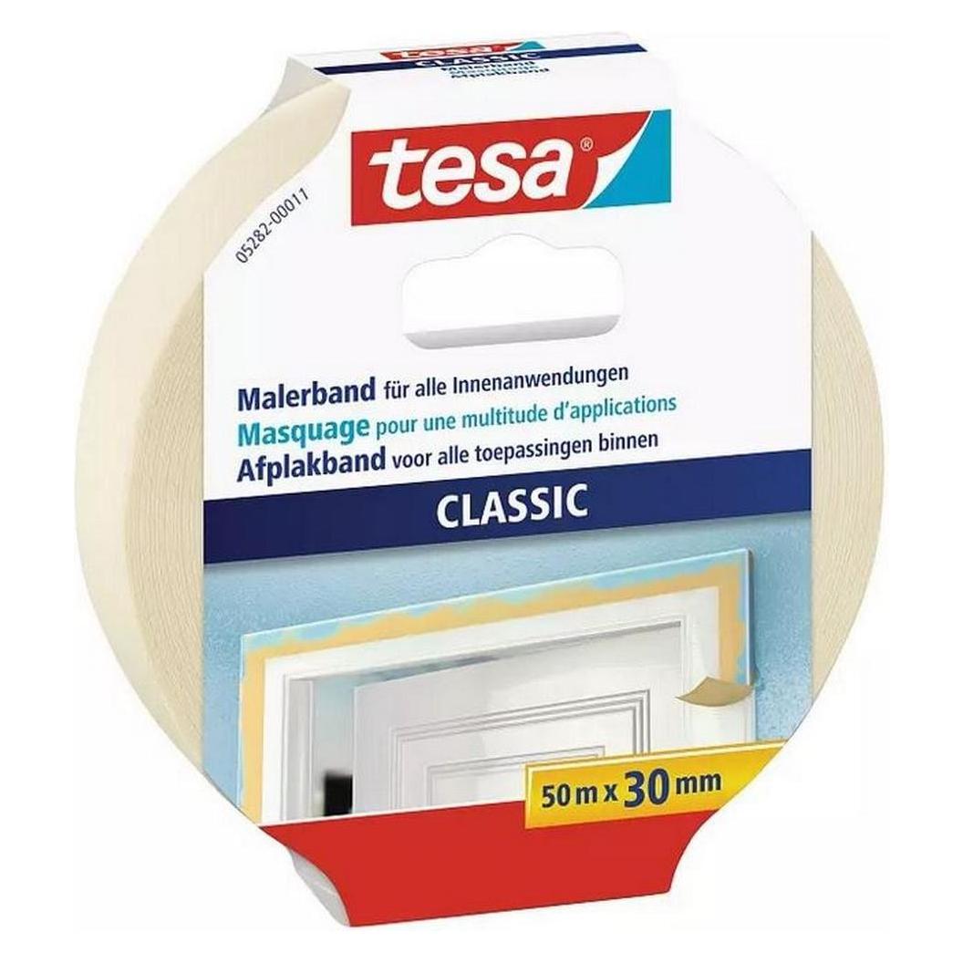 tesa 4x Kreppband CLASSIC (30 mm) (05282-00500-10)