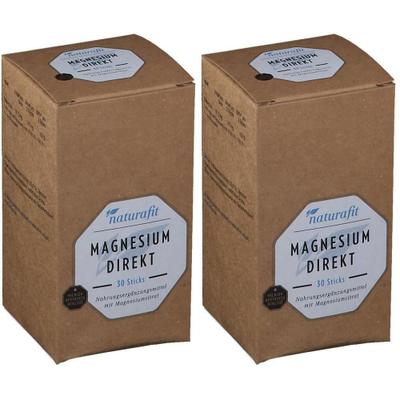 Naturafit Magnesium Direkt 2x 2x30 St Pellets