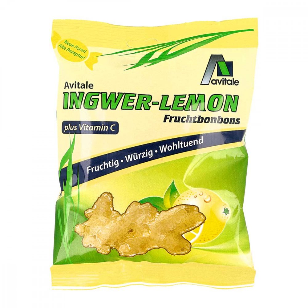 Avitale GmbH Ingwer Lemon Fruchtbonbons + Vitamin C 06845661